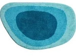 Grund Badteppich Lake, T&uuml;rkis, Textil, Farbverlauf, rechteckig, 50x75 cm, Oeko-Tex&reg;