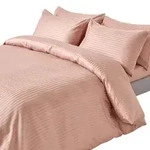 Homescapes Bettw&auml;sche, Taupe, Textil, Gestreift, Rechteckig, 230x220 cm,...