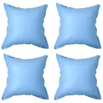 vidaXL Poolkissen, Blau, Kunststoff, 119x60x110 cm, Freizeit, Pools und Wasserspa&szlig;,