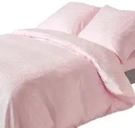 Homescapes Bettw&auml;sche, Rosa, Textil, Gestreift, Rechteckig, 240x220 cm,...