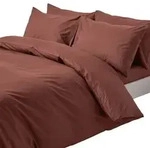 Homescapes Bettw&auml;sche, Braun, Textil, Rechteckig, 230x220 cm, Oeko-Tex&reg;,