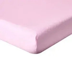 Homescapes Perkal-Spannbettlaken,, Rosa, Textil, Uni, Rechteckig, 160x200 cm,