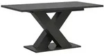 Xonox Esstisch, Schwarz, Holzwerkstoff, 150x76x90 cm, Esszimmer, Tische, Esstische