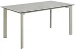 Mid.you Esstisch, Grau, Metall, Keramik, rechteckig, eckig, U-Form, 90x75x160...