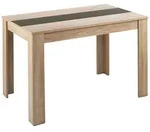 Mid.you Esstisch, Sonoma Eiche, Holzwerkstoff, rechteckig, eckig, 80x75x120 cm,