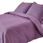Homescapes Bettw&auml;sche, Lila, Textil, Rechteckig, 150x200 cm, Oeko-Tex&reg;,