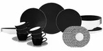 Seltmann Weiden Kombiservice, Schwarz, Keramik, 30-teilig, Rund, 2x2x2 cm, Essen &
