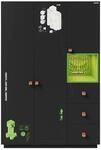 Minecraft Kleiderschrank, Schwarz, Metall, Kunststoff, Holzwerkstoff, Gaming, 2