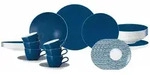 Seltmann Weiden Kombiservice, Blau, Keramik, 30-teilig, Rund, 2x2x2 cm, Essen &