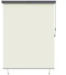 vidaXL Rollo, Creme, Textil, Rechteckig, 200x250 cm, Wohntextilien, Rollos &