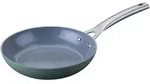 Chefkoch+Fackelmann Bratpfanne Stuttgart, Grau, Gr&uuml;n, Silber, Metall, Kochen,