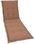 Liegenauflage, Rot, Textil, Uni, F&uuml;llung: Schaumstoff, Vlies, 60x7x190 cm,