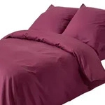 Homescapes Bettw&auml;sche, Beere, Textil, Rechteckig, 150x200 cm, Oeko-Tex&reg;,