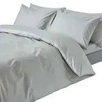 Homescapes Bettw&auml;sche, Grau, Textil, Rechteckig, 260x220 cm, Oeko-Tex&reg;,