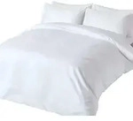 Homescapes Bettw&auml;sche, Wei&szlig;, Textil, Rechteckig, 260x220 cm, Oeko-Tex&reg;,