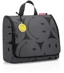 Reisenthel Kulturbeutel Toiletbag XL smiley grey, Anthrazit, Textil, 28x23x10...