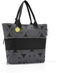 Reisenthel Shopper Shopper E1 smiley grey, Anthrazit, Textil, 12 L,...