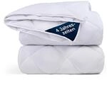 Blumtal Vierjahreszeitendecke, Wei&szlig;, Textil, F&uuml;llung: Polyester, Rechteckig,