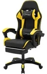 Ml-Design Gamingstuhl, Gelb, Kunststoff, 1-Sitzer, 62x119x62 cm, Kinder- &
