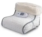 Alpina Fussw&auml;rmer, Wei&szlig;, Textil, F&uuml;llung: Kaltschaum, Rechteckig, 100 W,...