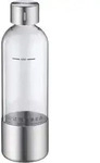 WMF Wassersprudler-Flasche, Transparent, Kunststoff, 0,85 L, 8.6x29.3x8.6 cm,