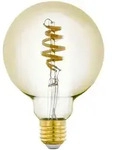 Eglo Led-Leuchtmittel, Gold, Glas, G, 4,9 W, 14.0 cm, Lampen & Leuchten,