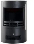 Homcom Led, Schwarz, Metall, 41x645x41 cm, Freizeit, Heizen & K&uuml;hlen, Elektrokamine