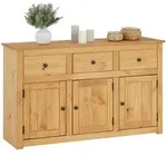 Idimex Sideboard, Kiefer, Kiefer, Holz, Kiefer, Vintage, 135x80x40 cm,...