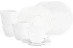 Seltmann Weiden Kaffeeservice, Wei&szlig;, Keramik, 18-teilig, 2x2x2 cm, Essen & Trinken,