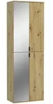 Mid.you Garderobenschrank, Kunststoff, 8 F&auml;cher, 60x193x34 cm, FSC Mix, Garderobe,