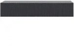 Selsey H&auml;ngekonsole, Schwarz, Holzwerkstoff, 1 Schubladen, Rechteckig,...