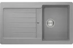 Respekta Sp&uuml;le, Grau, Stein, 86x21x50 cm, K&uuml;chen, K&uuml;chenausstattung,