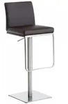 CLP Barhocker, Braun, Metall, 42x86x44 cm, Esszimmer, Barm&ouml;bel, Barhocker