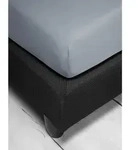 Irisette Spannbetttuch, Blau, Textil, 90-100x200 cm, b&uuml;gelfrei, weich und