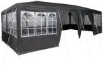vidaXL Party-Zelt, Anthrazit, Kunststoff, 400x266x800 cm, Sonnenschutz & Sichtschutz,