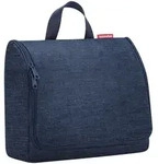 Reisenthel Kosmetiktasche Toiletbag XL twist navy, Dunkelblau, Textil, 28x25x10...