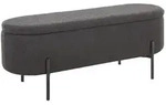 Livetastic Hockerbank, Anthrazit, Metall, 110x44x40 cm, Esszimmer, B&auml;nke, Sitzb&auml;nke