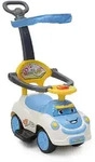Moni Rutschauto, Blau, Kunststoff, 51x32x57 cm, male, Outdoor Spielzeug,
