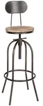 CLP Barhocker, Bronze, Metall, 51x108x51 cm, Esszimmer, Barm&ouml;bel, Barhocker