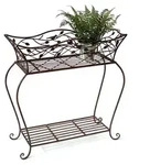 DanDiBo Blumenst&auml;nder, Braun, Metall, 72x75x28 cm, Wohnzimmer,...