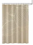 Sanilo Duschvorhang, Beige, Textil, Rechteckig, 180x200 cm, Badtextilien,