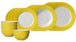 Ritzenhoff Breker Einsteiger-Set, Gelb, Keramik, 16-teilig, Rund, 2x2x2 cm, Essen &