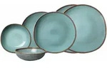 like.Villeroy & Boch Basic-Set, Hellblau, Keramik, 6-teilig, 2x2x2 cm, Essen &