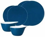 Seltmann Weiden Basic-Set, Blau, Keramik, 6-teilig, Rund, 2x2x2 cm, Essen & Trinken,