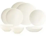 Seltmann Weiden Einsteiger-Set, Creme, Keramik, 8-teilig, Rund, 2x2x2 cm, Essen &