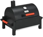 Outsunny Holzkohlegrill, Schwarz, Metall, 50x54x68.5 cm, Grills & Outdoor-K&uuml;chen,