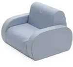 Chicco Kindersessel Twist, Hellblau, Textil, 50x30x38 cm, zur Liege umfunktionierbar,