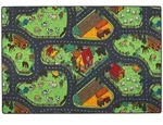 Snapstyle Kinder, Mehrfarbig, Textil, Abstrakt, 100x200 cm, Teppiche & B&ouml;den,