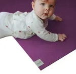Sanosoft Krabbelmatte, Pflaume, Textil, 180x240 cm, Oeko-Tex&reg; Standard 100,...