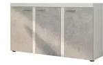 Masseno Sideboard, Wei&szlig;, Holzwerkstoff, 149x82x40 cm, Wohnzimmer, Kommoden &
